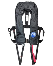 Жилет надувной автоматический 150 N черный (10268833)